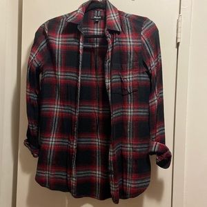 Madewell Plaid Button down